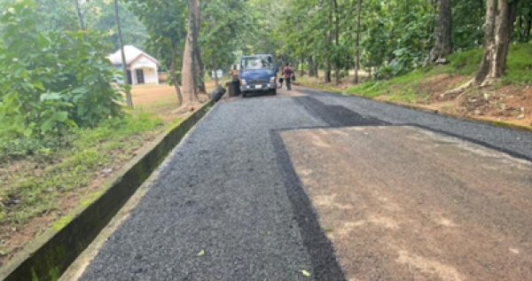 Pothole Patching at Nkwanta
